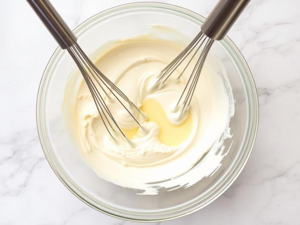 Prepare o creme base