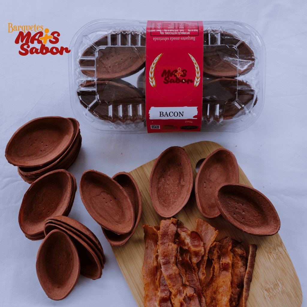 Barquetes de Bacon 45 unidades