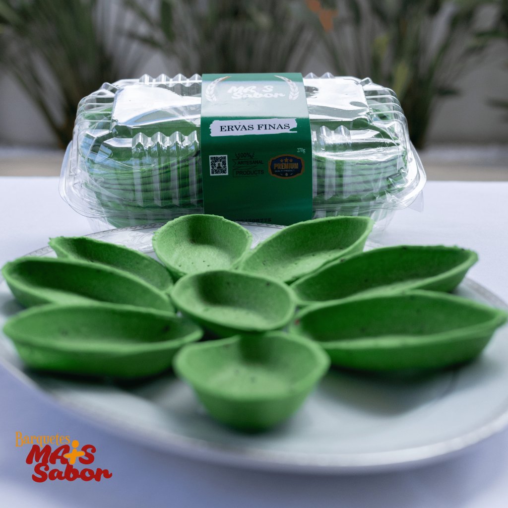 Barquetes  Ervas Finas 45 UND  envio imediato